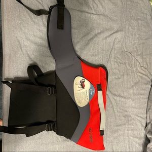 Neoprene pet life jacket